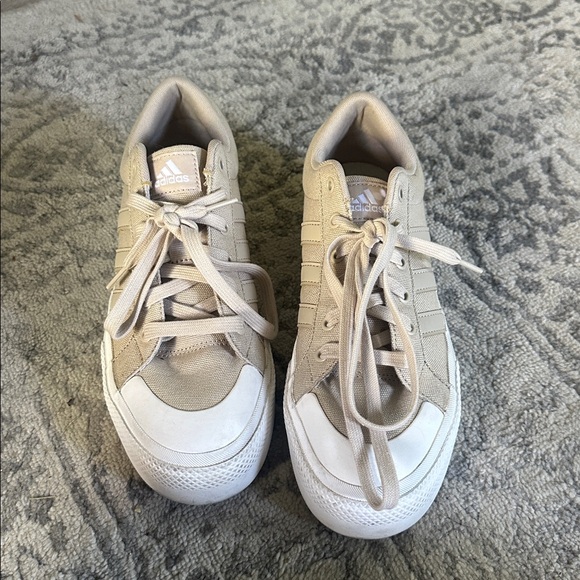 adidas bravada 2.0 platform sneakers in cream sz 9 - Picture 3 of 7